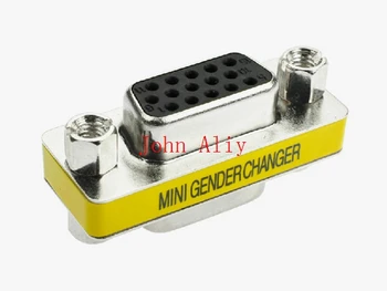 

Wholesale VGA HD15 Female to Female Mini Gender Changer Adapter