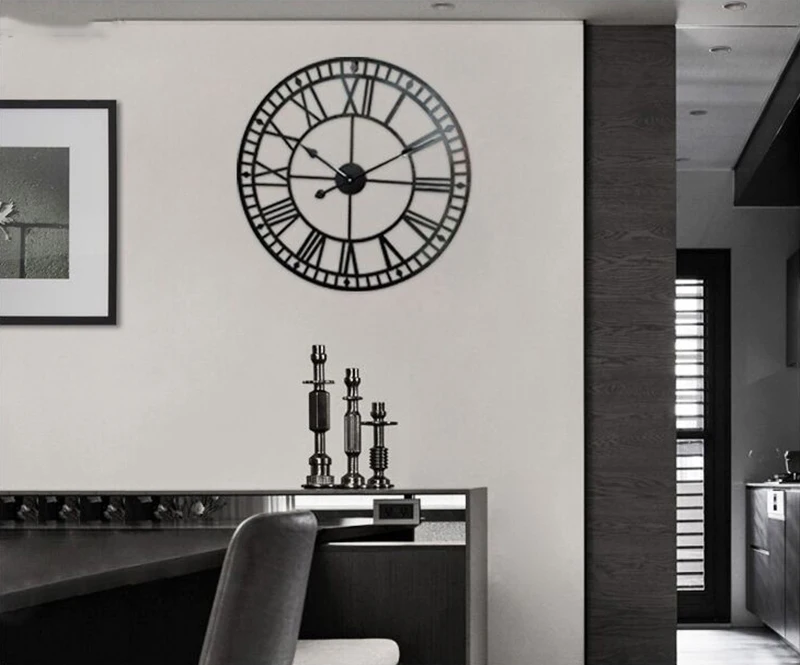 big clock wall mirror wall clock (6)