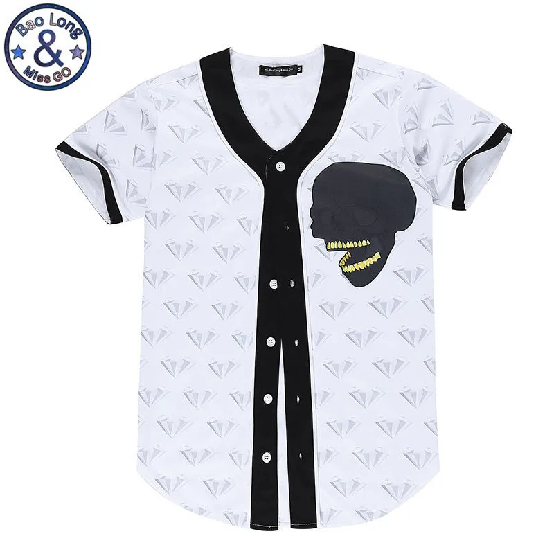 T shirt baseball homme Clearance