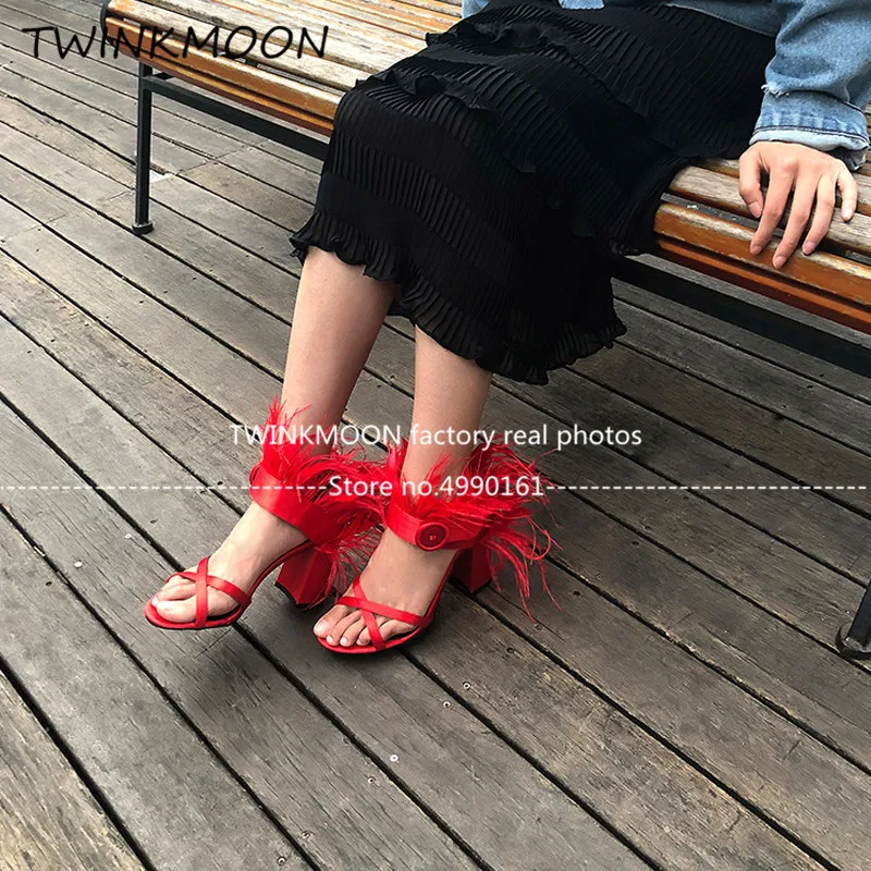 fur sandal01
