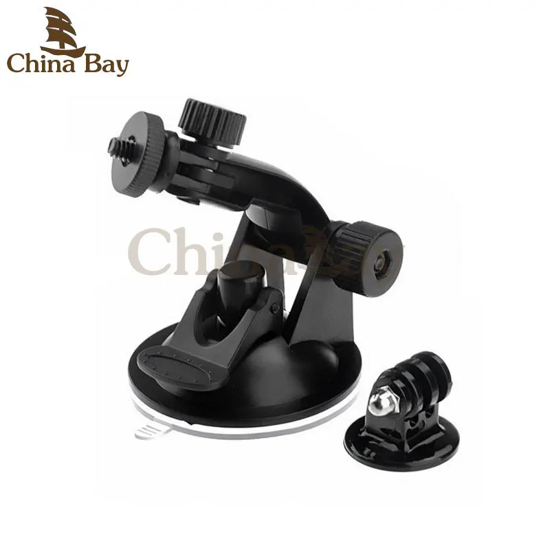 

Gopro Suction Cup Mount Holder For GoPro HD HERO 4/2/ 3 Camera+Tripod Adapter+Screw + Nut New for Gopro accessories