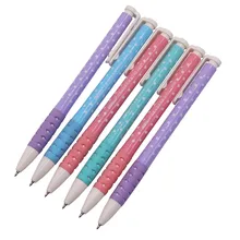 20 шт./лот, любимая шариковая ручка с милым рисунком для девочек, 0,5 мм, кончик для студентов, бизнес, Офисная подарочная ручка, Четырехцветная ручка, смешанная