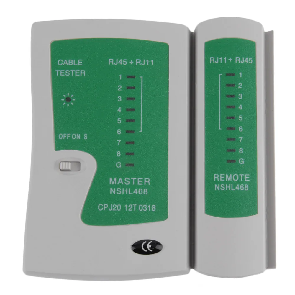 RJ45 RJ11 RJ12 CAT5 UTP Network LAN USB Cable Tester Remote Test Tools Network Tool LAN Cable Tracker