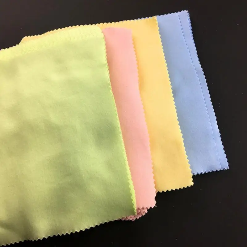 

10pcs Mix Color Microfiber Cleaning Polishing Polish Cloth for Musical Instrument Guitar Violin Piano Clarinet Trumpet Universal