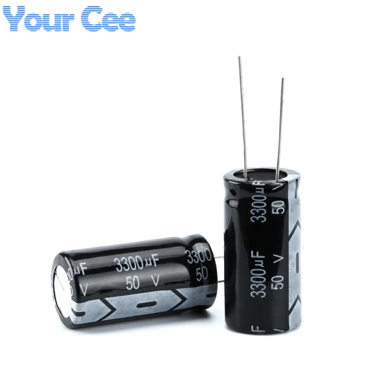 5 pcs Electrolytic Capacitors 50V 3300UF 18X35MM Aluminum Electrolytic