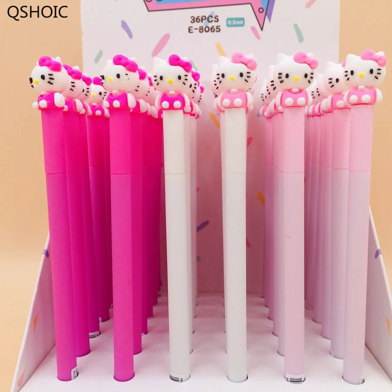 

36 Pcs/lot Hello Kitty Princess Gel Pen Signature Pen Escolar Papelaria School Office Supply Promotional
