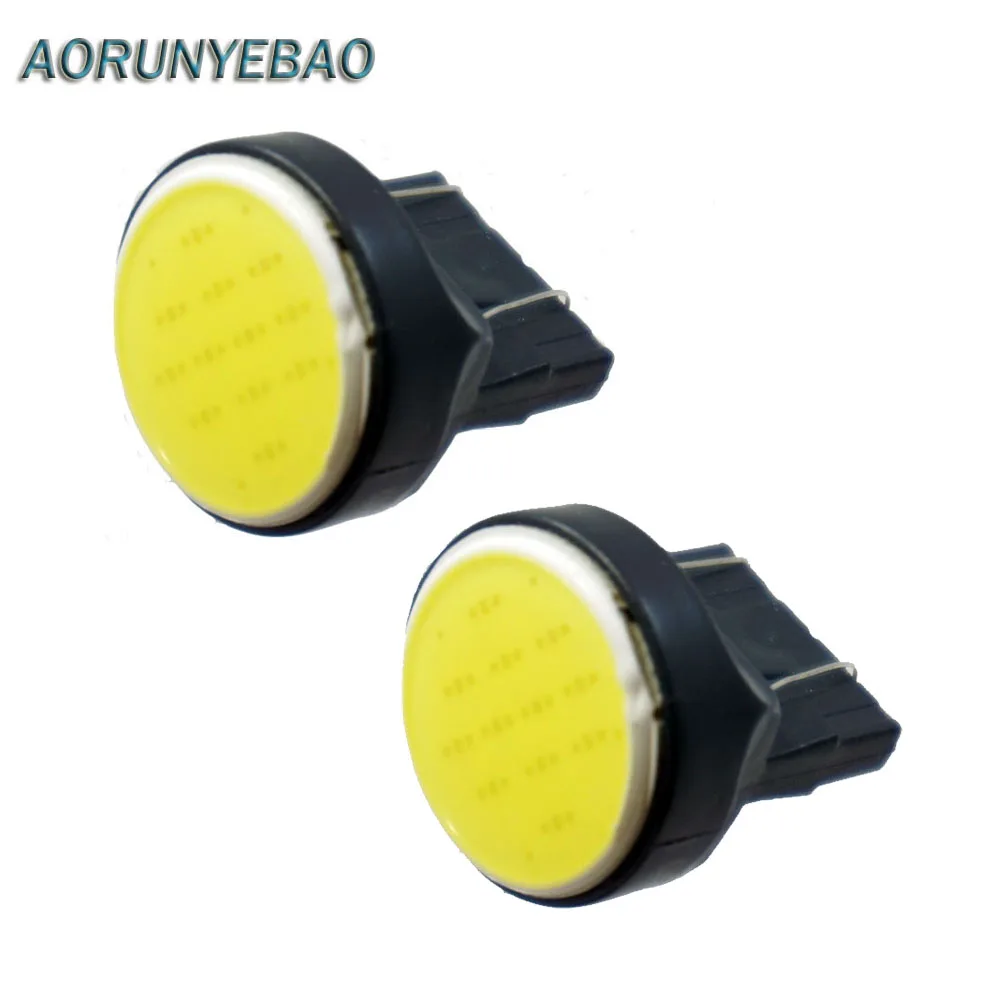 

AORUNYEBAO 10X w21w 7443 T20 COB LED car Light Source Bulb Direction Lamp Backup Light Warning Reverse Bulb 12V auto Styling