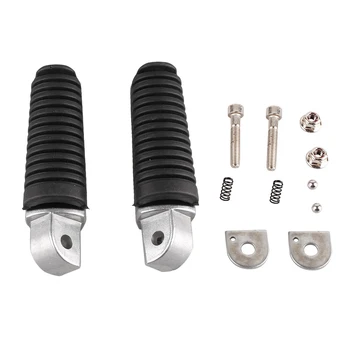 

Passenger Rear Footpegs Footrests Pegs Mount Bracket Assembly For YAMAHA YZF R6/R1 FZ6R FZR 600 TDM 900 FJR1300 BT 1100 Series