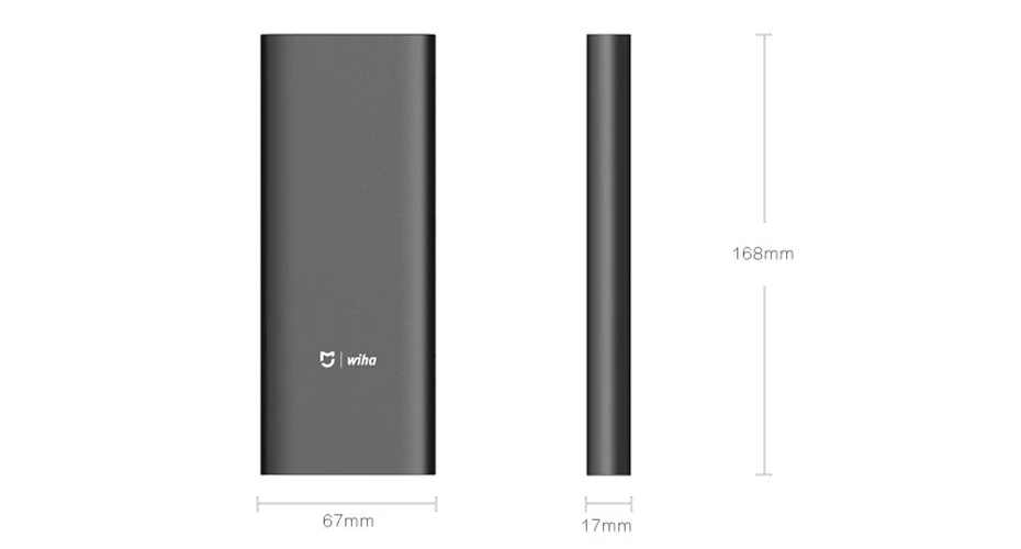 Original Xiaomi Mijia Wiha Screwdriver Set Daily Use Kit 24 Precision Magnetic Bits AL Box Screw Driver Sets Xiaomi Smart Home-77