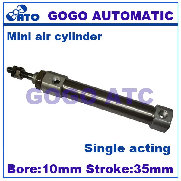 Hi Quality Stainless Steel Cdj2b10 X 5mm Strok Pneumatic Double Acting Cylinder for sale online 