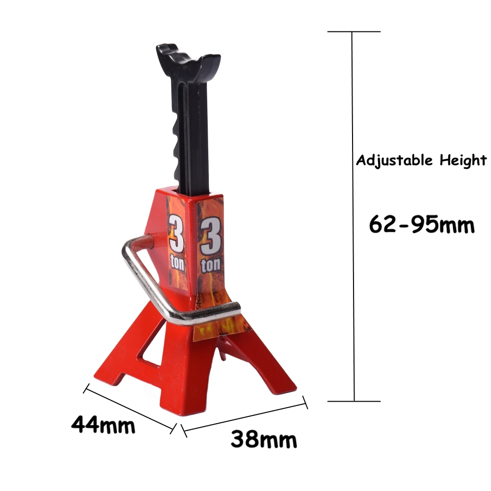 2 шт. Металл 3 тонны Джек Стенд ремонтный инструмент для 1/10 RC Гусеничный осевой SCX10
