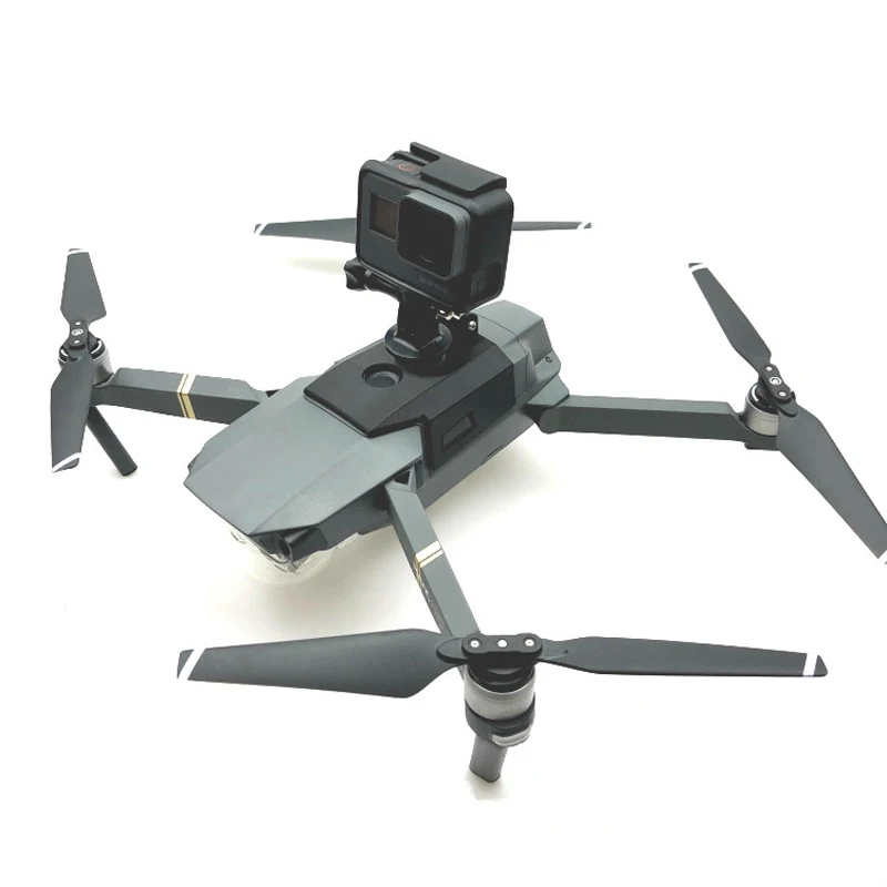For Gopro Hero 456 Action 360 Degree VR Camera Mount Bracket Holder Conversion plate for DJI Mavic Pro Drone Accessories 1 (4)