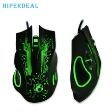 HIPERDEAL Горячая 2400 dpi светодиодный Оптический 6D USB Проводная игровая мышь для ПК и ноутбука 19 сентября