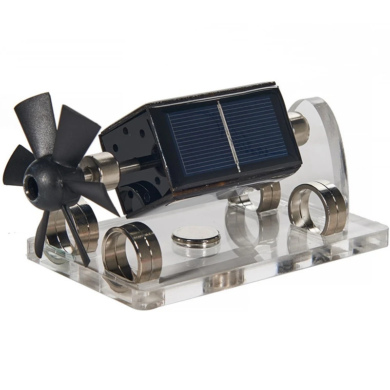 Модель магнитной левитации на солнечной батарее, левитационный двигатель мендочино, образовательная модель St41