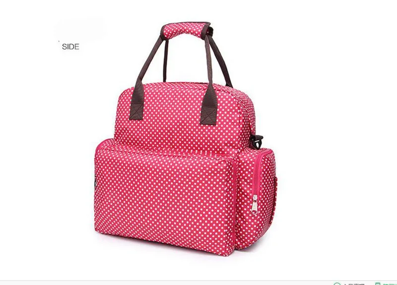 343412cm Fashion Baby Diaper Bags Backpack Nappy Changing Bag For Mom Dot Women Messenger Tote Mother Maternity Bag Ladies (8)