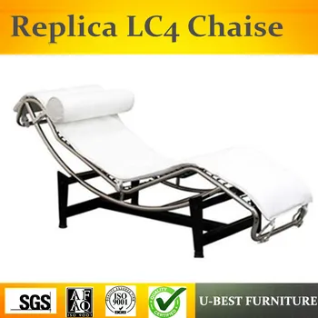 

U-BEST Le Corbusier furniture replica Corbusier LC4 chaise lounge chair,Modern Living Room Furniture Leather LC4 Chaise Lounge