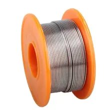 Горячая Оловянная свинцовая припоя сердечник пайка с флюсом сварочная припоя проволочная катушка 0,8 мм 63/37