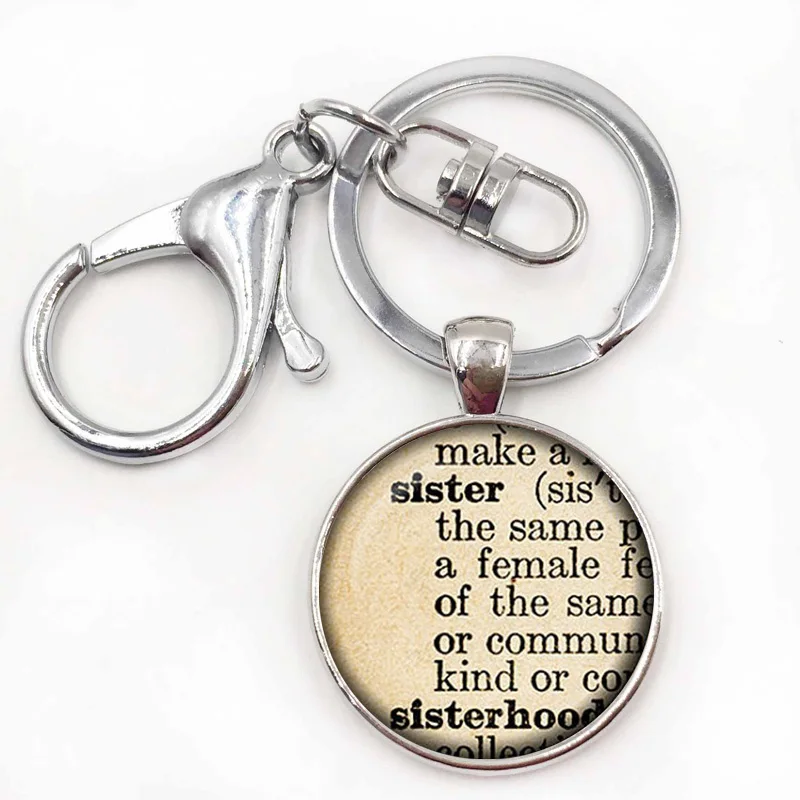 Jsilver keychain.
