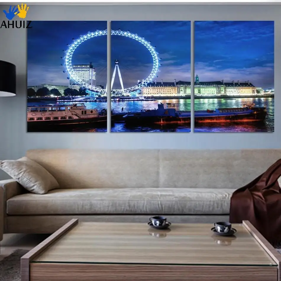 

3pc set Your Picture,Family,friends or Baby Photo,Favorite Image Custom Print on Canvas Painting Room Decorate Free Shipping