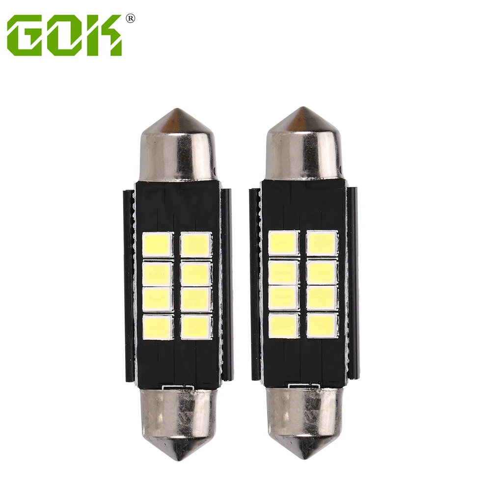 

Auto Canbus Led Festoon 8SMD 31mm 36mm 39mm 42mm SV8.5 C10W C5W Led 2835 SMD reading Light Car Dome Bulb License Plate Lights