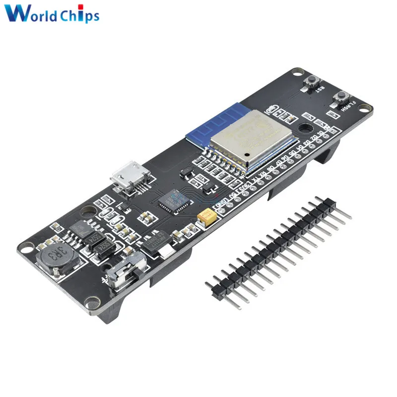 Для WeMos D1 Esp-Wroom-02 материнская плата ESP8266 Мини WiFi Nodemcu модуль 18650 Зарядка батарея макетная плата Nodemcu PWM I2C