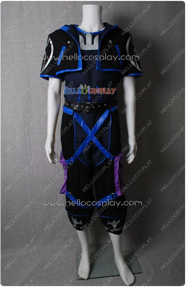 Costume Anti Sora Cosplay Kingdom Hearts Ii H008