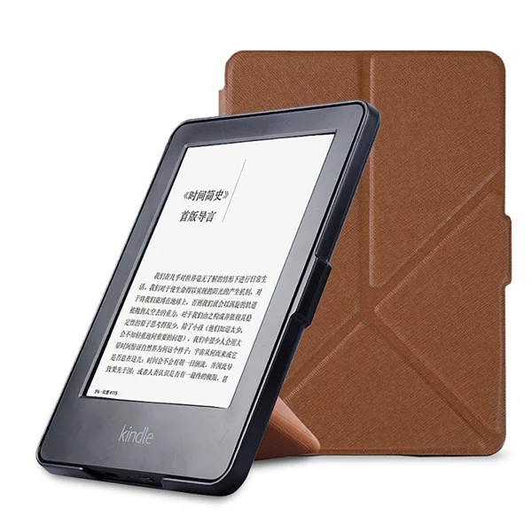 Чехол-книжка для Amazon Kindle Paperwhite 1 2 3 оригами с магнитной подставкой pu кожаный чехол - Цвет: KPW BXJG BN