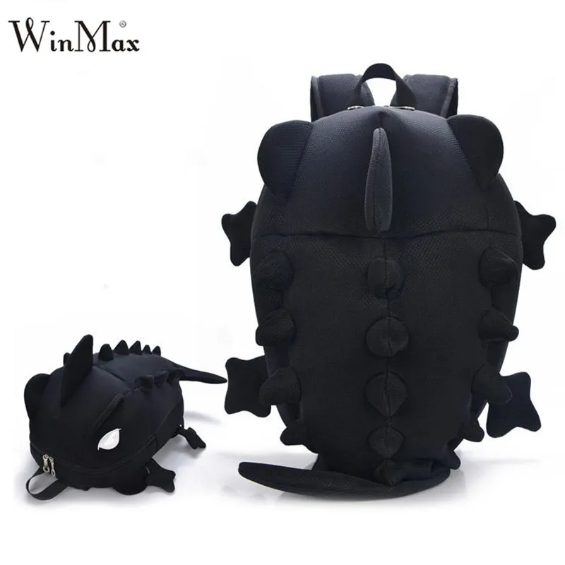 Factory Outlet 2018 Creative font b Kids b font 3D Animal Backpack Dinosaur Shape Children Primary
