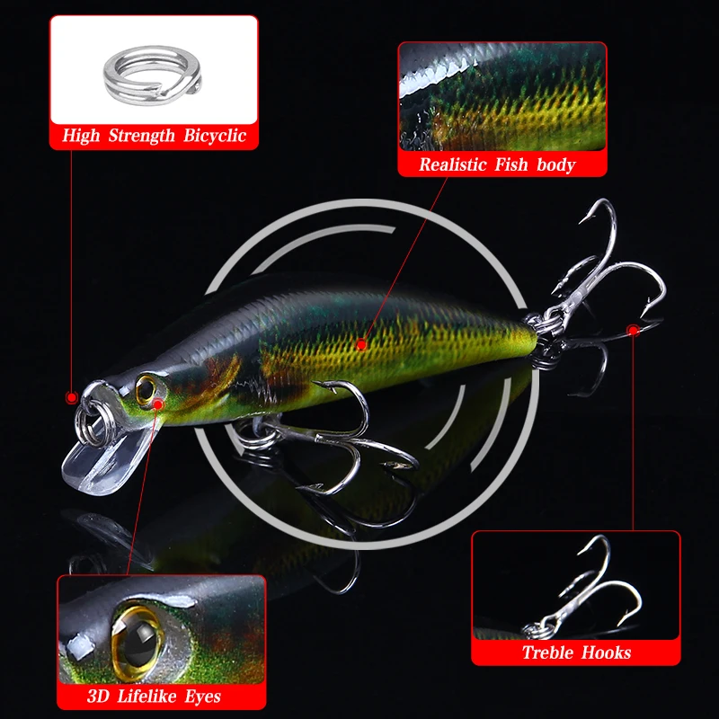 SEAPESCA искусственная жесткая рукоятка приманка 8 4 г см наживка краска текстура