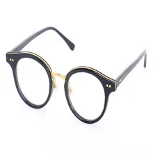 MONGOTEN ретро унисекс Мода ацетат полного обода линза для рецептов оптические очки черный анти-излучения новые очки для чтения