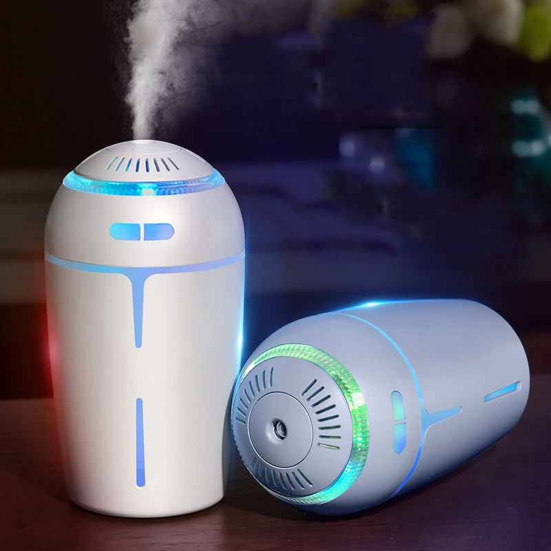 

Lamp Mini Usb Air Humidifier For Car Mist Maker Clear Odor Steam Diffuser Aromatherapy Usb Charging Anti-dry Led Diffuser