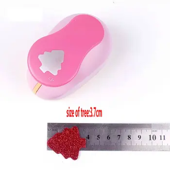 

free ship 1.5" tree craft punch DIY Paper Printing Card punch Scrapbook Shaper Large-scale Embossing device eva foam puncher
