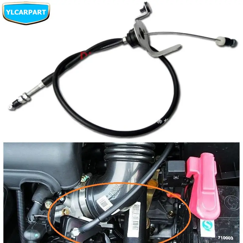 

For Geely Emgrand 7 EC7 EC715 EC718 Emgrand7 E7,EC7-RV EC715-RV EC718-RV EC-HB hatchback,Car engine throttle control cable