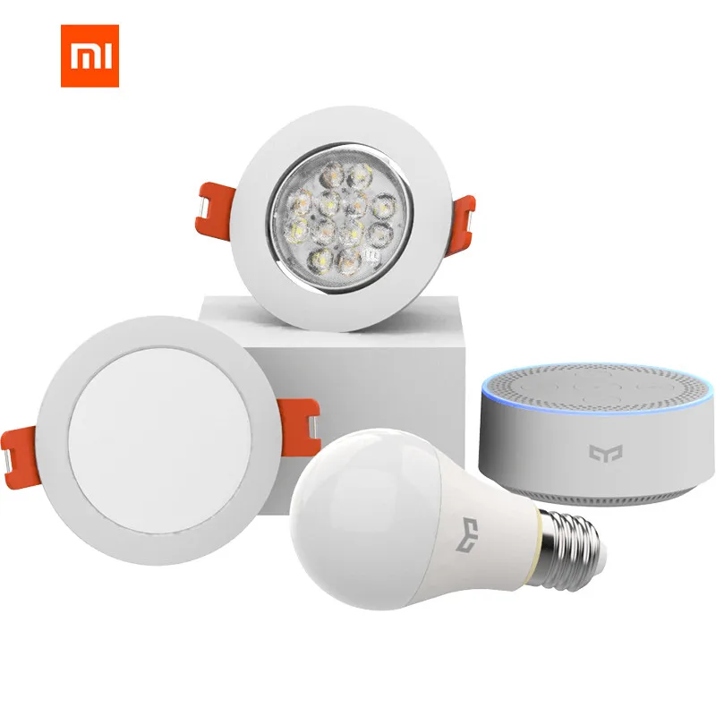 Интеллектуальный светильник xiaomi mi jia Yeelight, умная лампа E14 и прожектор работают с шлюзом yeelight для приложения mi home smart kit