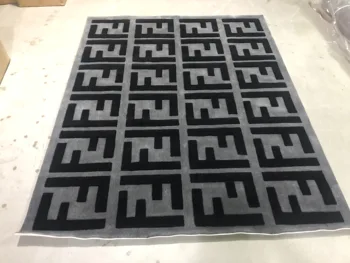 

Customized high quality 100% Acrylic FF carpet, custom brand / logo / color