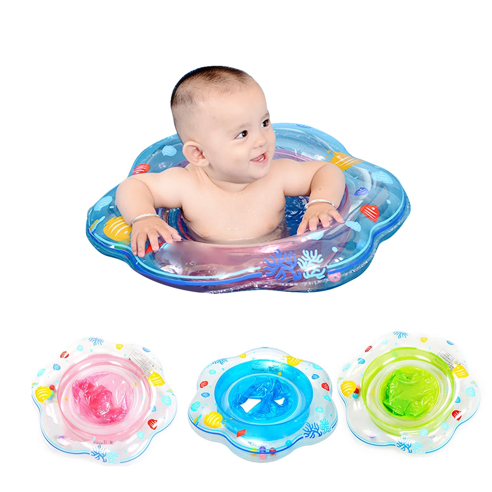 

Infant Inflatable Swimming Ring Baby Float Circle Swimming Pool Accessories Armpit Floating Toys Baby Swim Kid Double Raft Rings