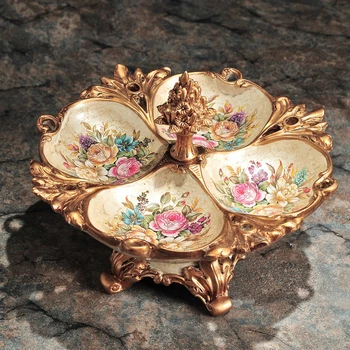 

Furong Shengshi European style snack box Home Furnishing wedding room melon fruit plate dry fruit sugar