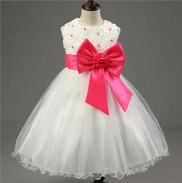 2017 Nueva Princesa Vestido Para Ninas Bebe Ninos Ropa De Boda Verano 3 Anos De Vestidos Del Tutu Del Cumpleanos Para La Muchacha Tutu Dresses For Girls Princess Dress For Girlsdresses For Girls