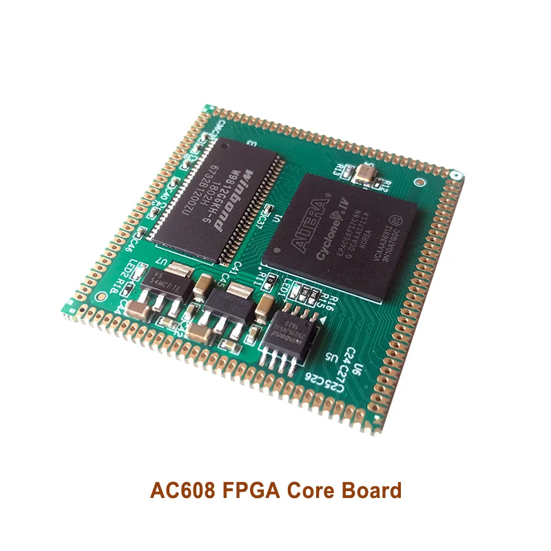 

EP4CE22/EP4CE15/EP4CE10 Stamp Hole Fully Compatible AC608 FPGA Core Board