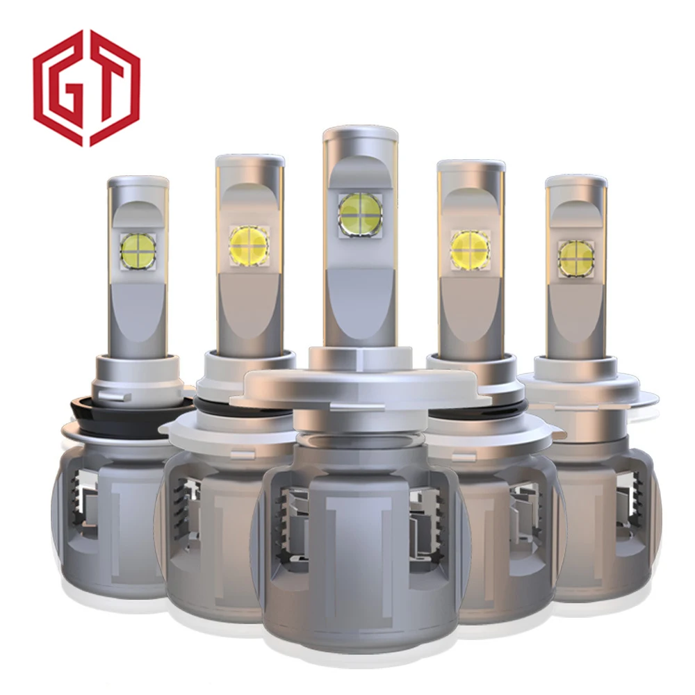 

GUANGJI 2Pcs H4 H7 Car LED Headlight Bulb H11 H8 9005 9006 HB4 H9 D1/2/3/4 XHP70 Chips 120W 15600LM Headlamp Fog Lights 6000K