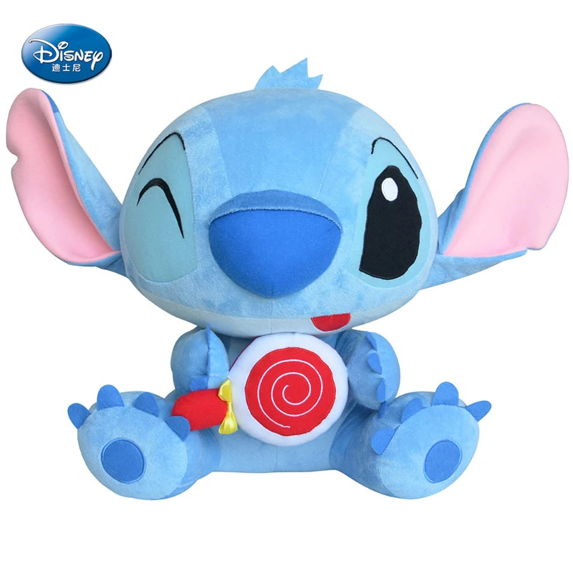 Disney Stitch плюшевая игрушка аниме Лило и Стич мягкая кукла милая строчка девочка