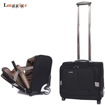 

Rolling Luggage Cabin Bag,Travel Suitcase with wheel,Oxford cloth Trolley Case,Men Carry On,High quality Box with laptop bag