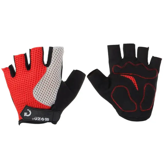 Bike Gloves Half Finger Motorcycle Racing Mountain Road Shockproof