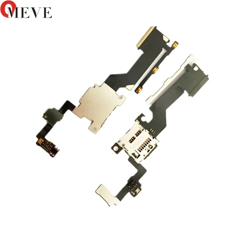 

100% Original New Power Volume Sensor and SD Memory Card Slot Socket Holder Flex Cable For HTC One M9 Plus Replacement Part