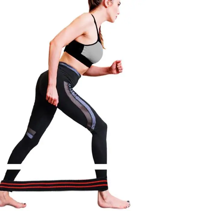 Эластичная лента сопротивления лента упражнения тренировка Сила Тренировки красный, синий, черный расширитель