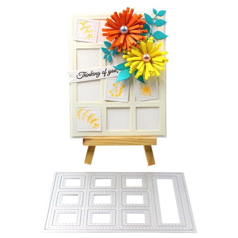 

YPP CRAFT Frame Metal Cutting Dies Stencils for DIY Scrapbooking/photo album Decorative Embossing DIY Paper Card