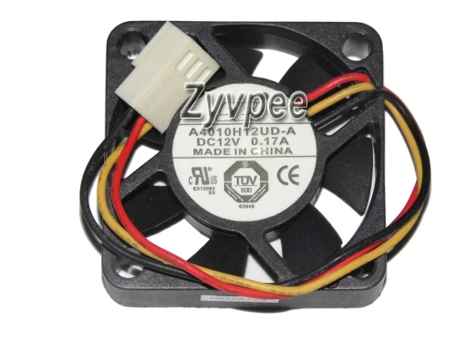 SEI 4010 A4010H12UD-A 12V 0.17A 3Wire Cooling Fan
