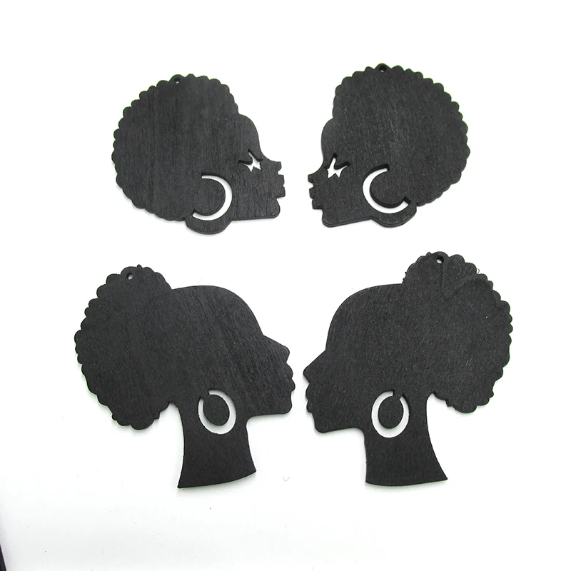 Женские деревянные серьги 7 пар/лот|earrings for|earrings for womenwooden afro earrings |