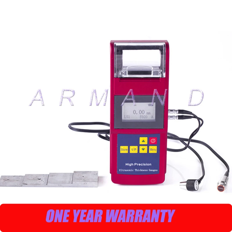 Ultrasonic Thickness Tester Build in Thermal Printer Portable Thickness