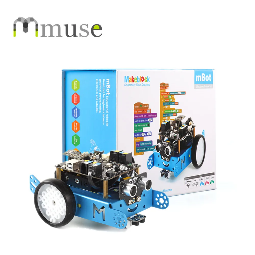 Makeblock Mbot Diy Programming Intelligent 3d Robots For Kids - 3d Printer Parts & Accessories - AliExpress